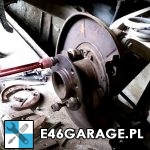 Demontaż wahacza wzdłużnego BMW E46